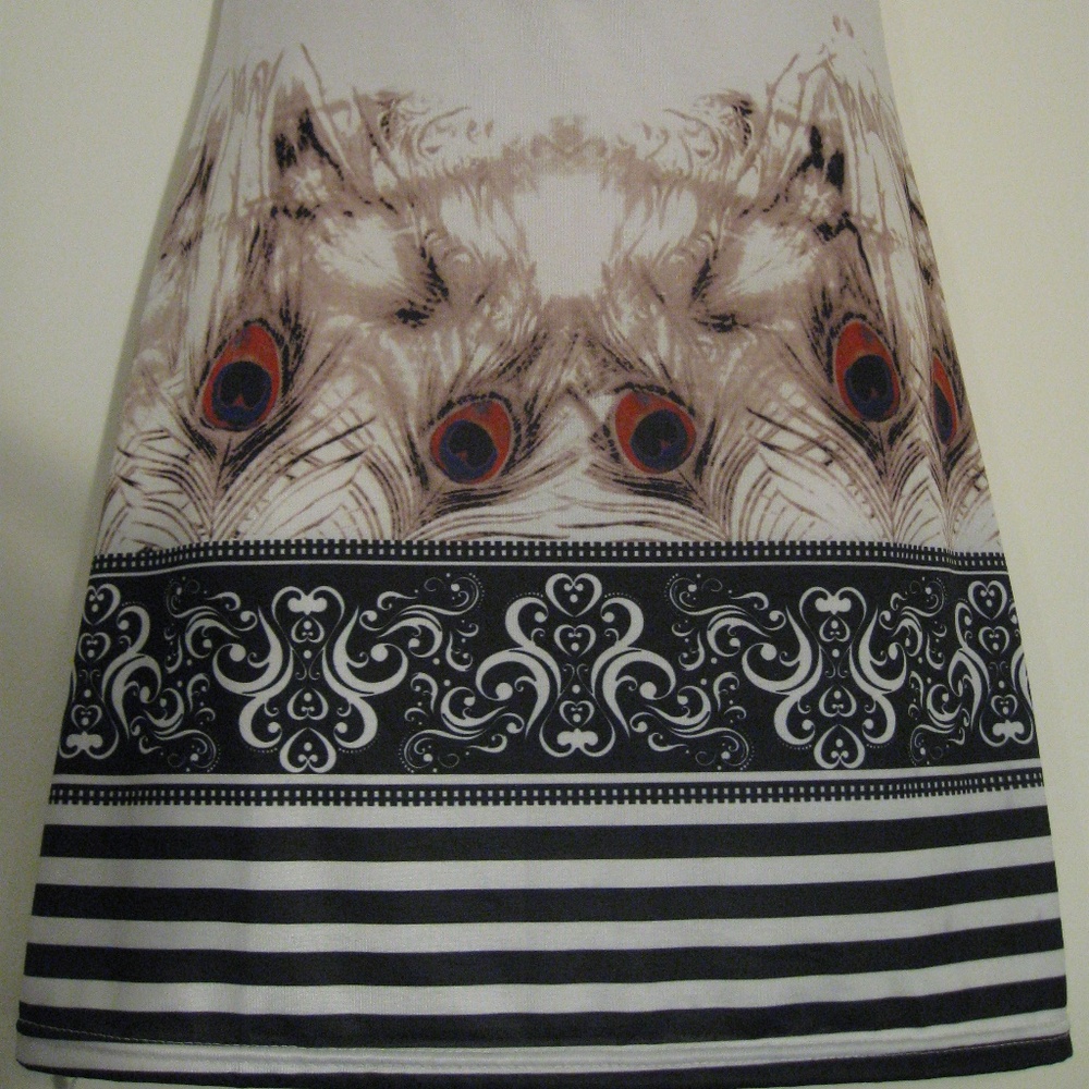 BOHO PEACOCK DRESS SUPER CUTE, SEXY STYLE - Picture 5 of 7